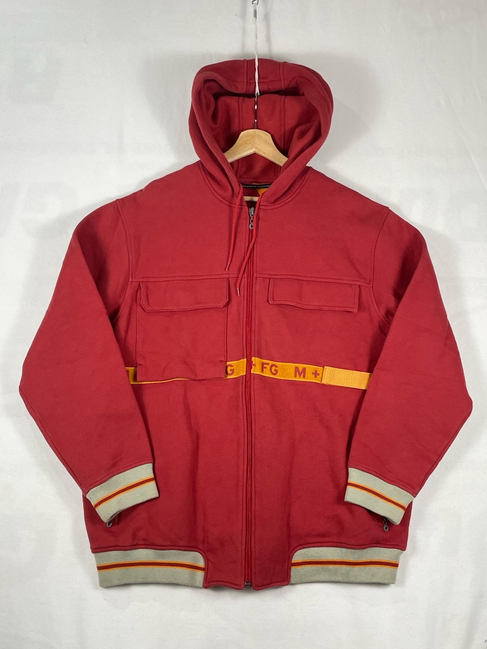 Vintage Marithé François Girbaud M+FG Full Zip Hoodie NO TAG Fits XL